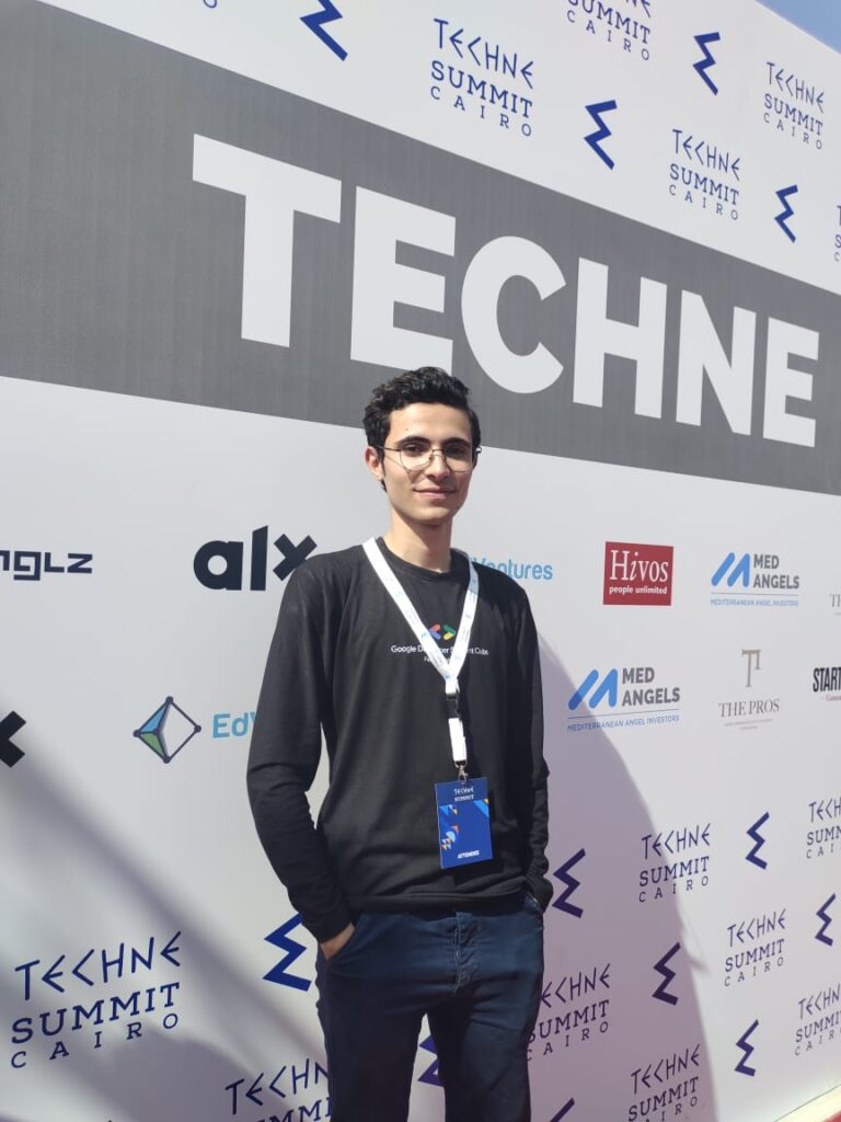 The ROOM Fellowship Ambassador Mohamed Ali at the Techne Summit in Cairo | #FindYourPlace
